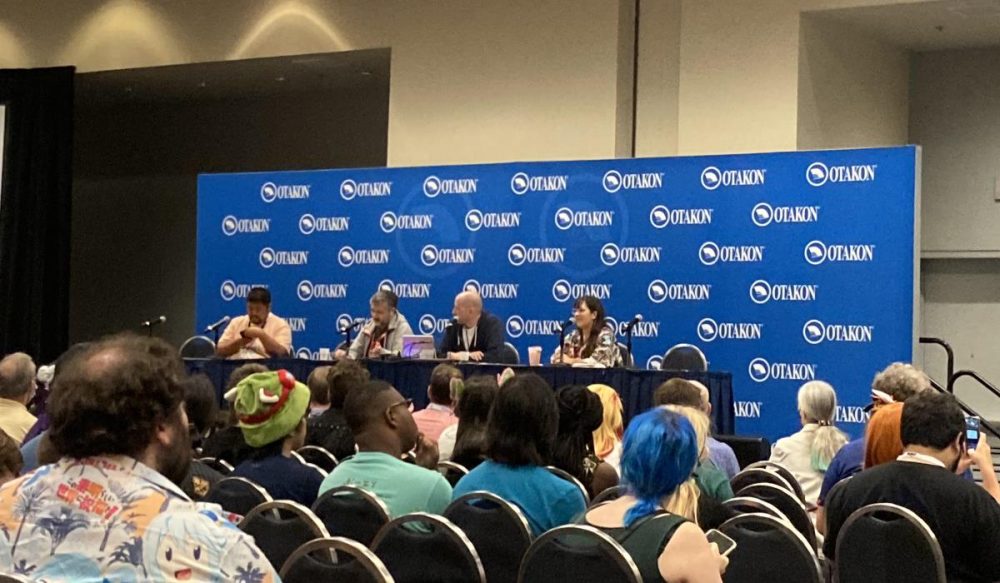 audience watches leviathan panel